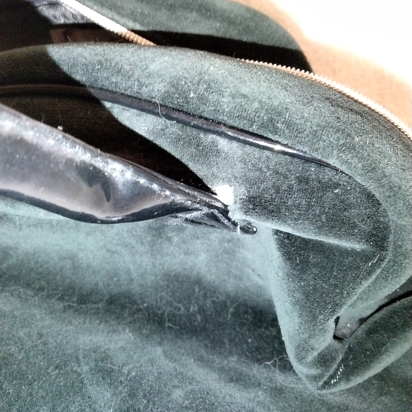 Victoria's Secret Black Satchel with Embossed Design - Picture 9 of 14